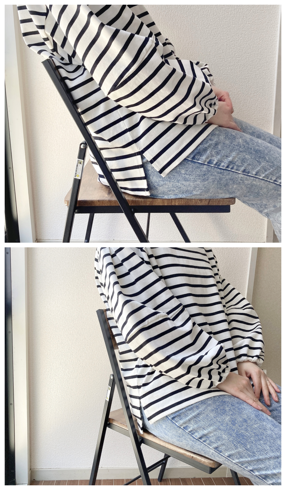 ニトリのおすすめのインテリア「折りたたみチェア ベンガル（ミドルブラウン）」