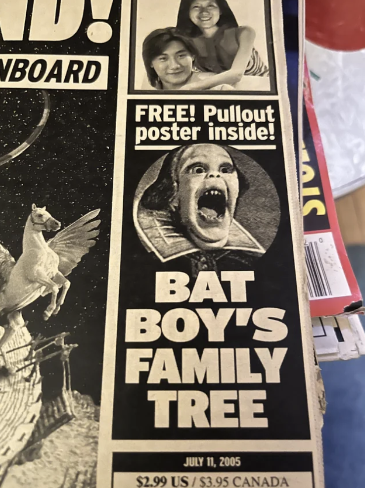 An old magazine