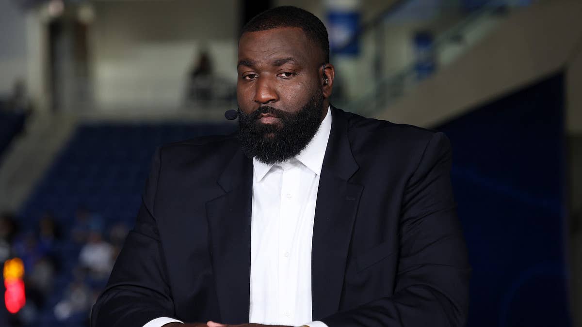 ESPN analyst Kendrick Perkins took to Twitter on Monday to clarify why it sounded like he was moaning during an appearance on 'First Take' this morning.