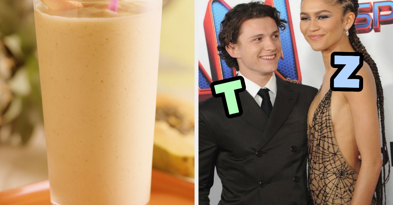 Food Quiz Make Smoothie Reveal Soulmate's Initial