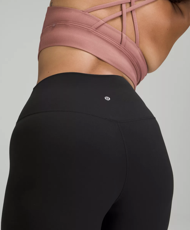 Lululemon black cheap cherry leggings