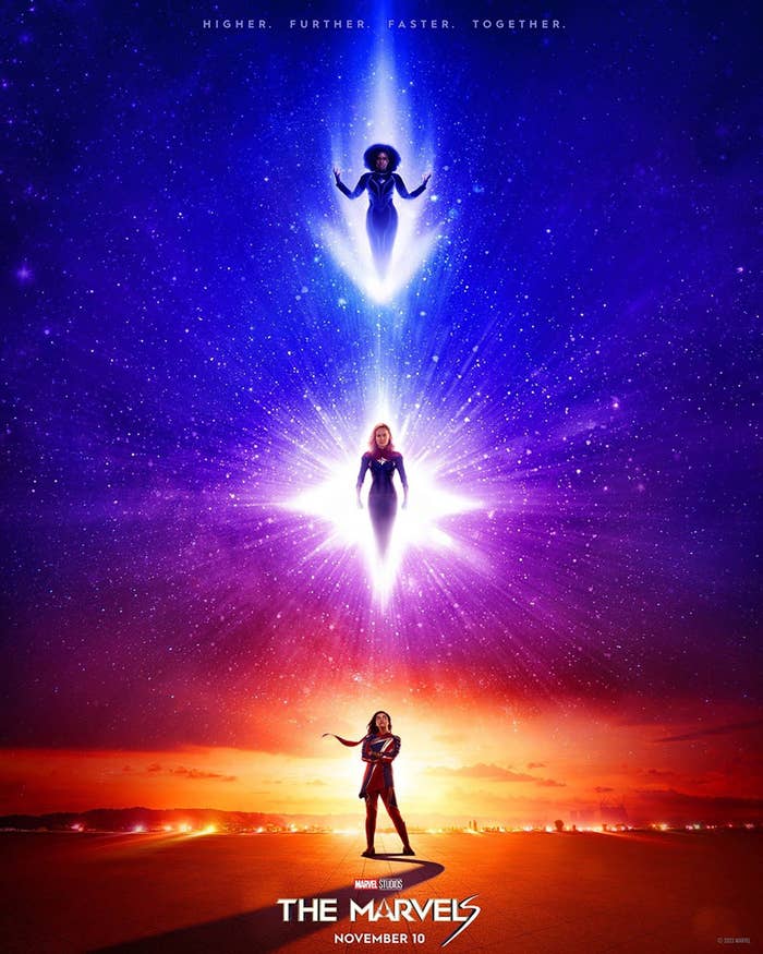 The Marvels' Trailer: Brie Larson, Teyonah Parris, & Iman Vellani Offer  New Transmissions From Space