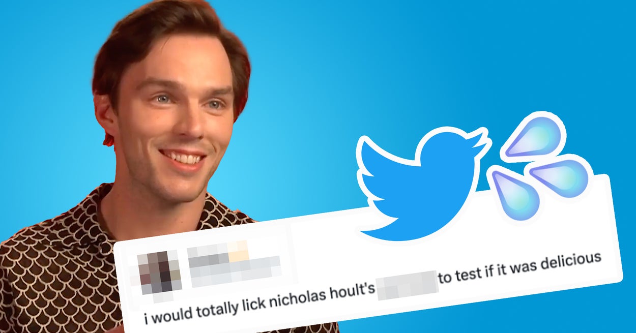 Nicholas Hoult Finally Read His Thirst Tweets, And It Did Not Disappoint