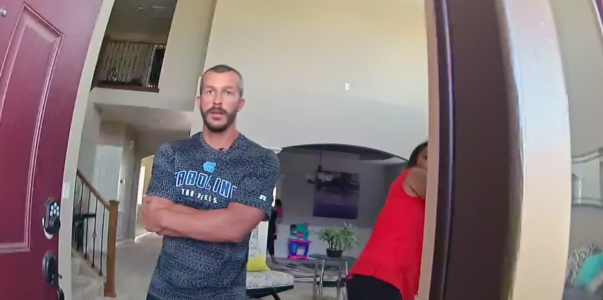 Chris Watts on the day of the disappearance of his wife Shanann Watts