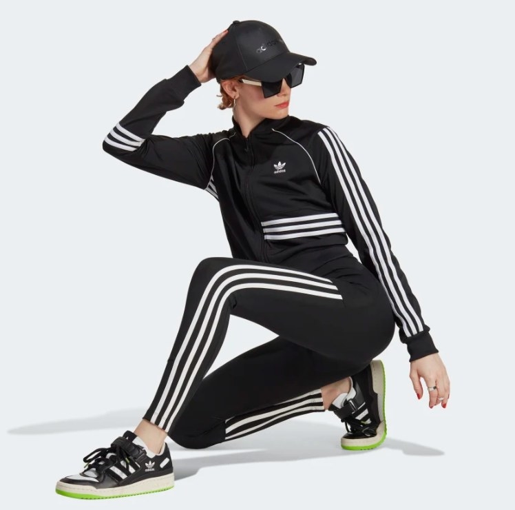 wearing all adidas