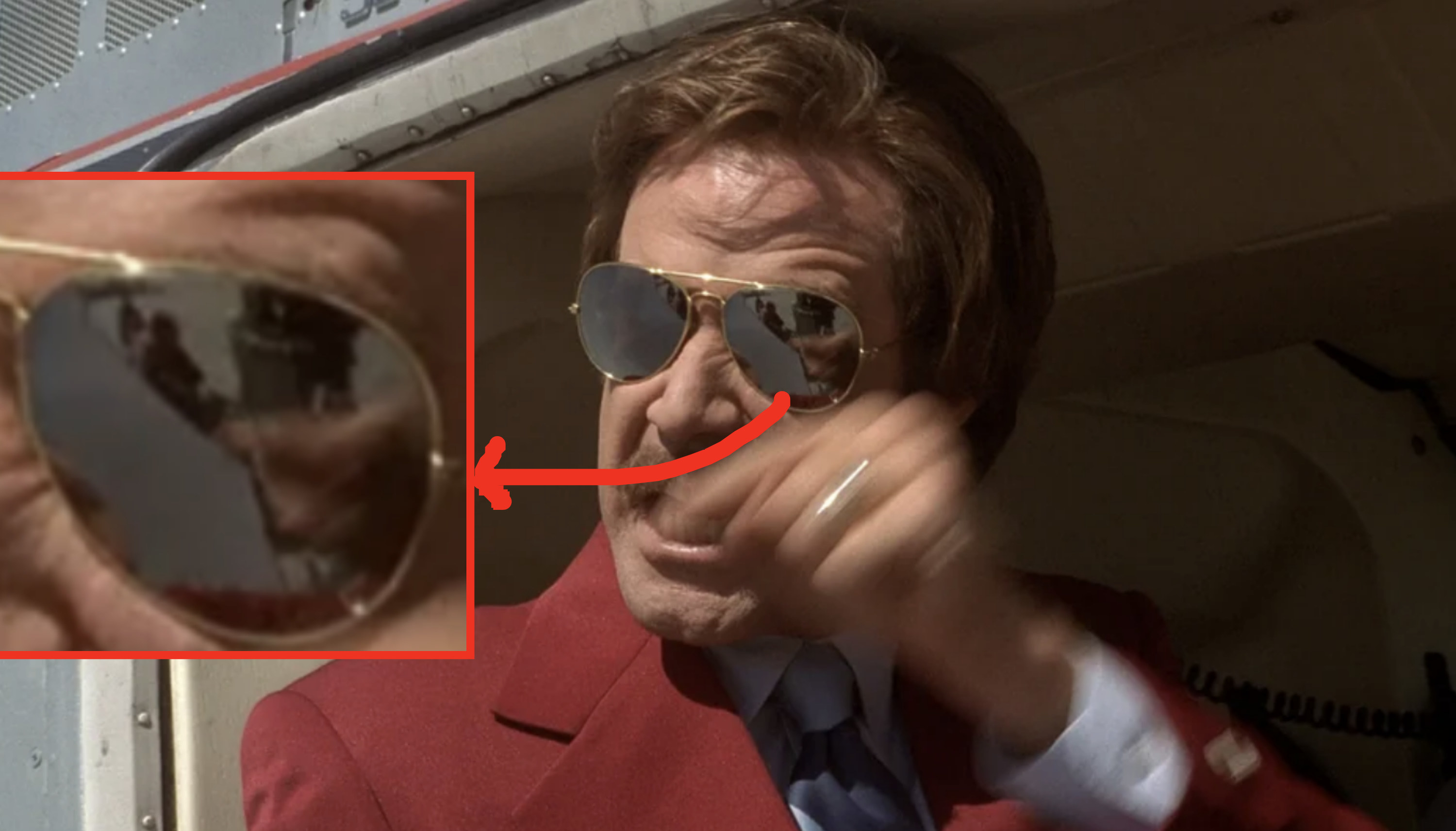 Screenshot from &quot;Wake Up, Ron Burgundy: The Lost Movie&quot;