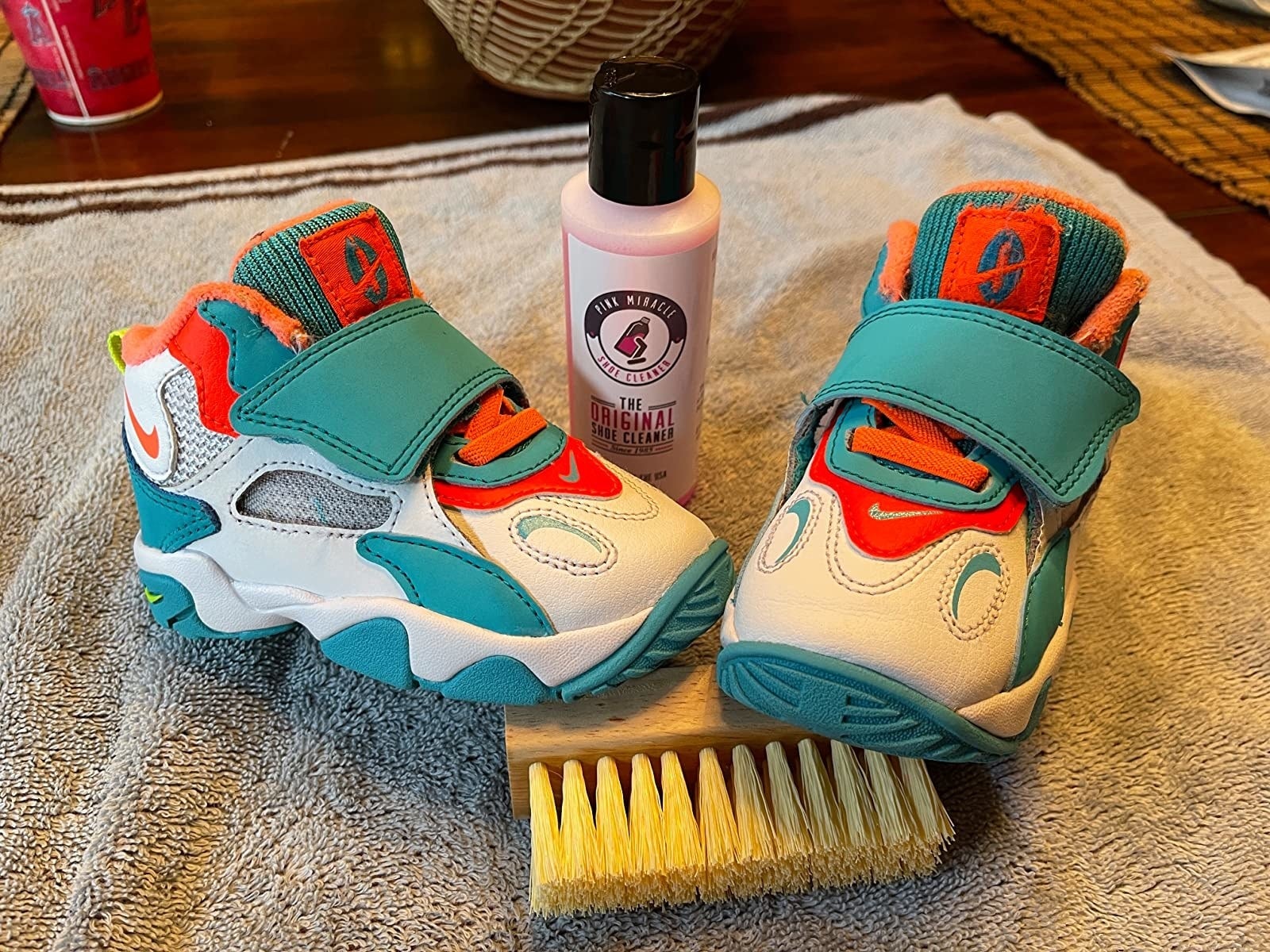 Pink Shoe Cleaner