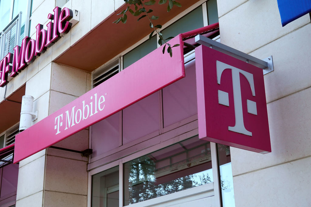 The outside of a T-Mobile store