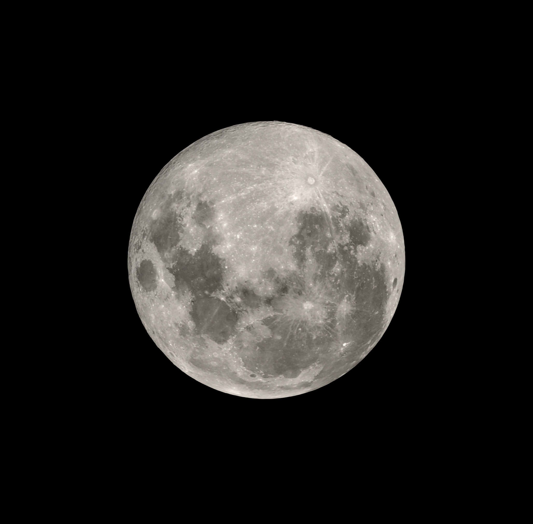 The moon