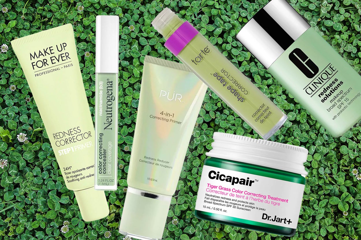 We Asked A Celebrity Makeup Artist Which Green Concealers Best Cover Skin Redness