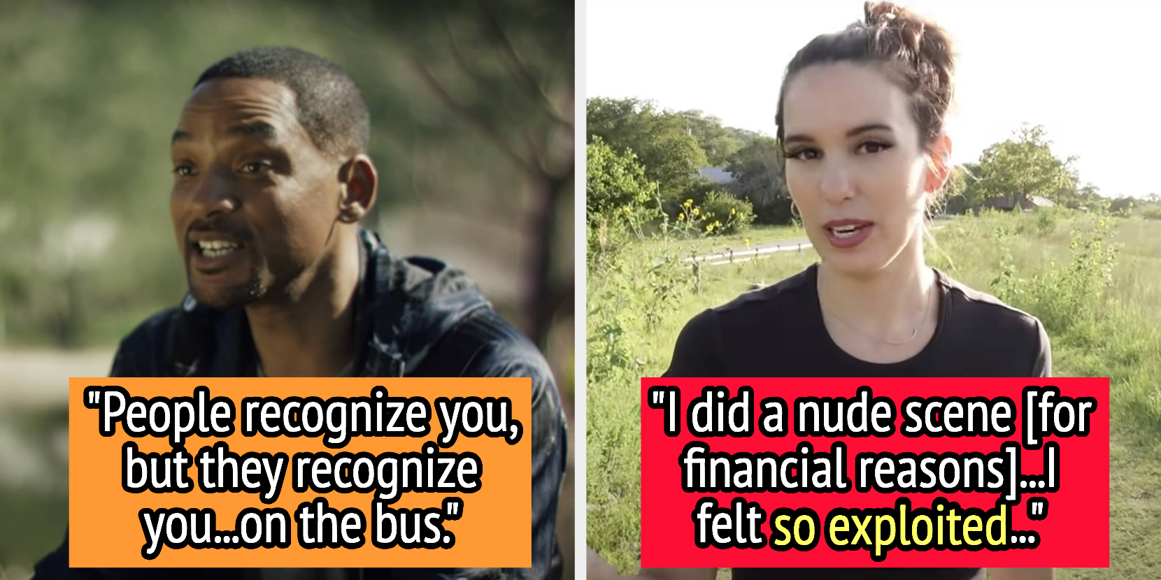 17 Celebs Who Spoke On Being Famous But Not Ultra Rich