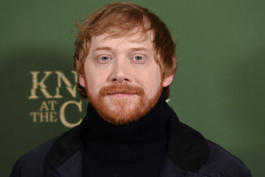 Close-up of Rupert in a turtleneck