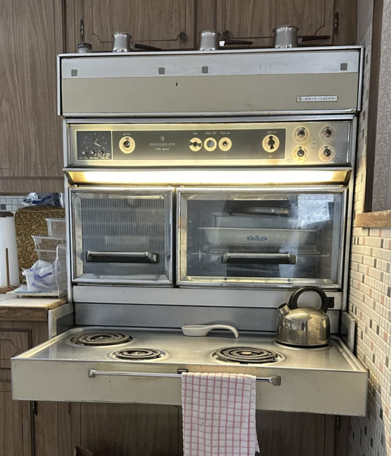 An old oven