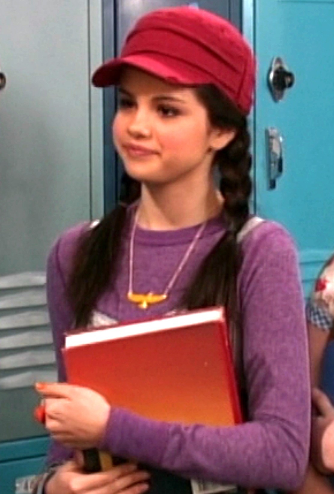 Closeup of young Selena Gomez