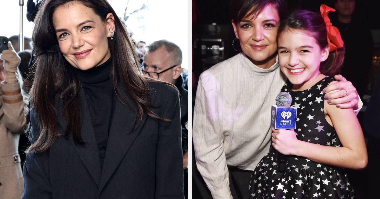 Katie Holmes Talks Suri Cruise, Early Fame
