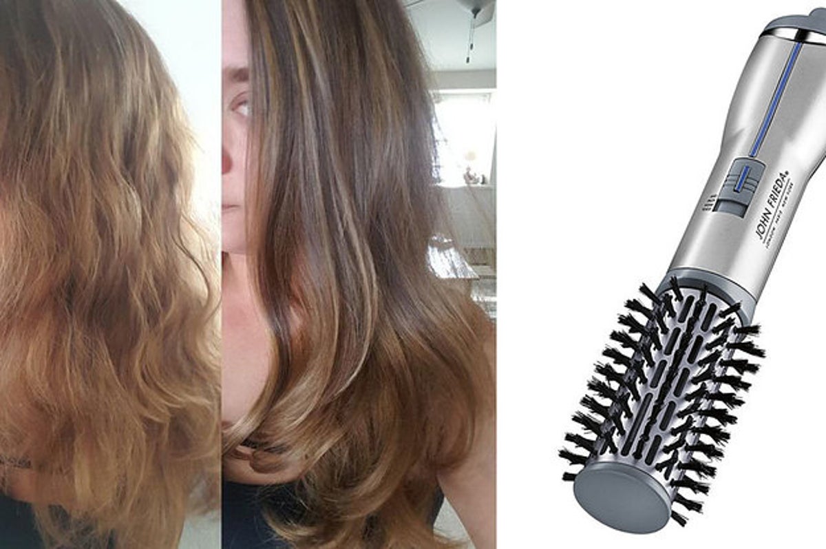 John Freida hot air brush review: How to get an at-home blowout