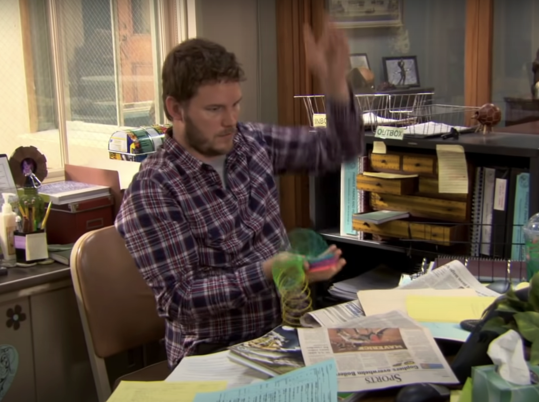 Screenshot from &quot;Parks and Recreation&quot;