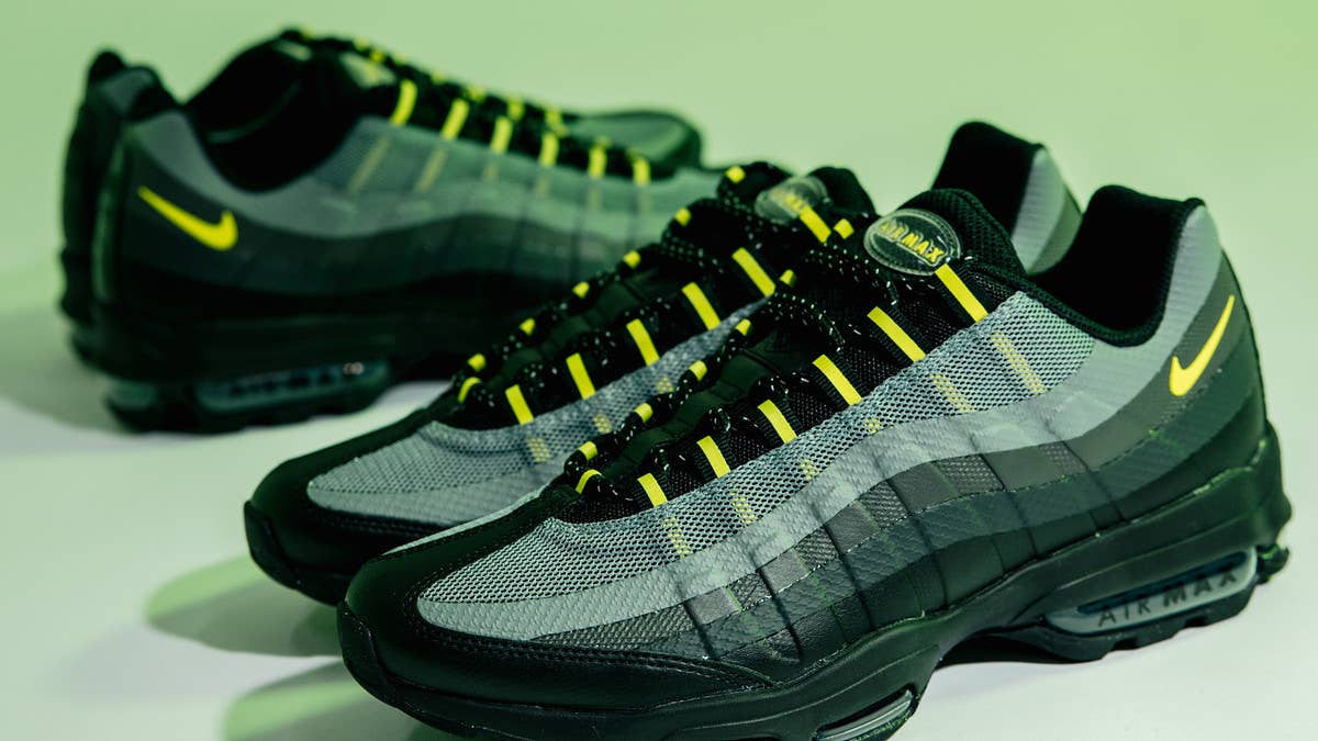 The “110” is a global statement piece that will never fade away, and JD Sports have just dropped the exclusive Air Max 95 Ultra “Prototype Neon”.