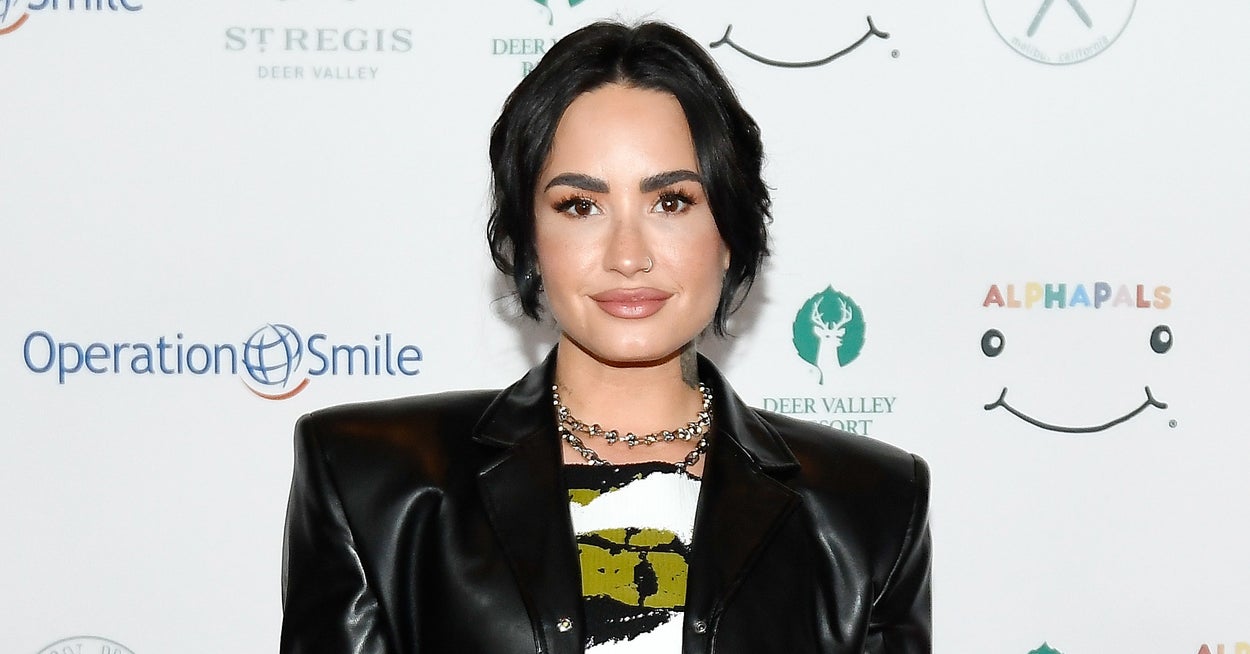 Demi Lovato Doesn’t Know What They’re Going To Write About On Their New Album Because They’re “So Happy”