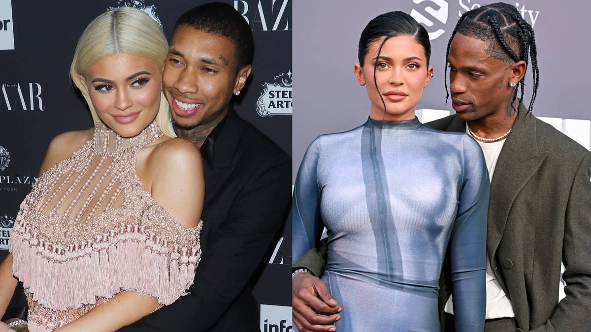 With rumors that Kylie is dating Timothée Chalamet, here is a look back at her high-profile relationships, from Tyga, Partynextdoor, Travis Scott, and more.