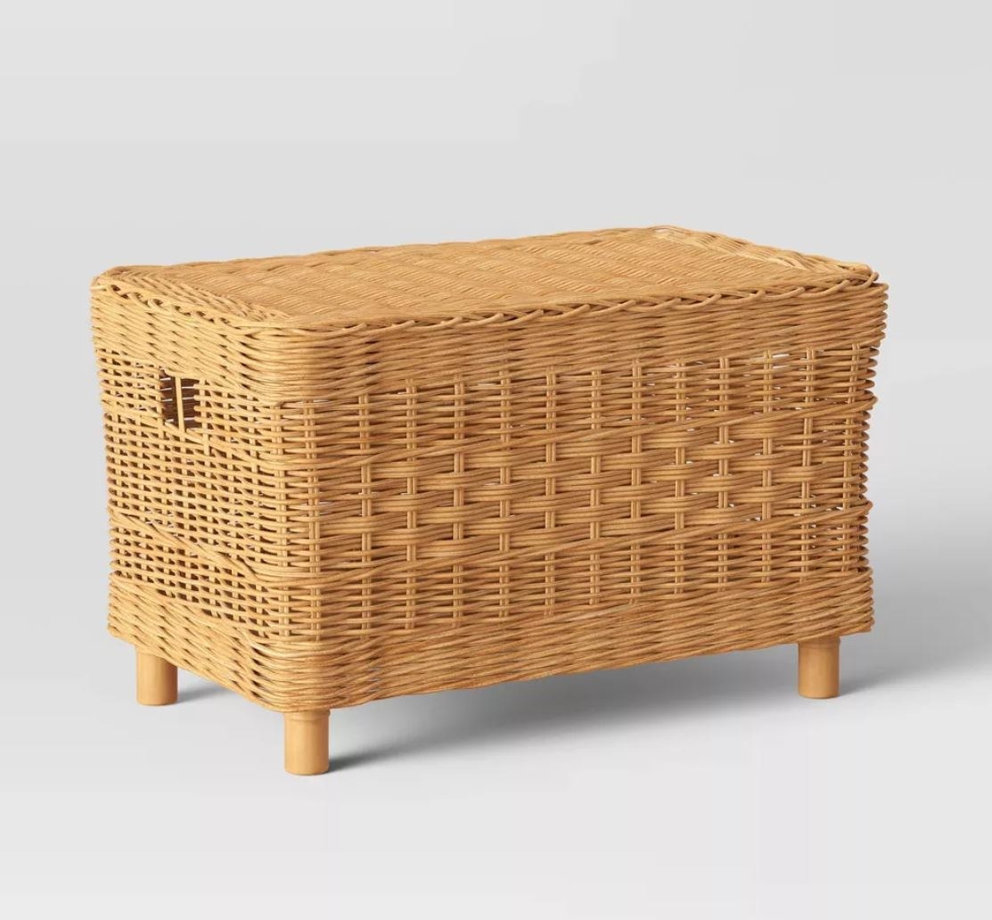 wicker trunk