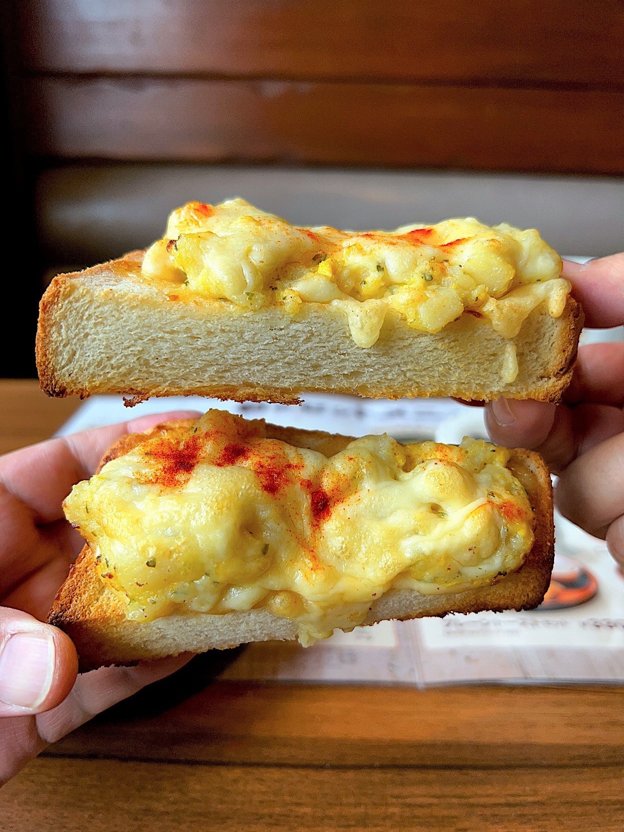 びっくりドンキーのおすすめモーニングセット「ポテサラトーストセット」