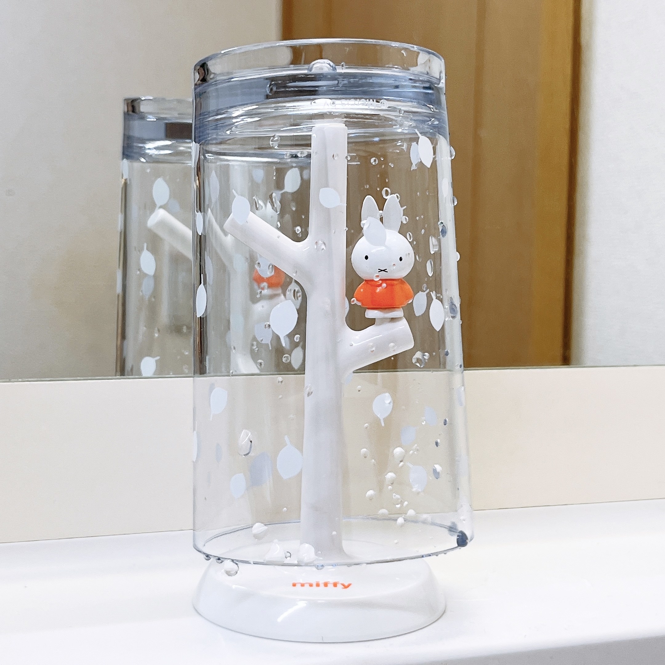 NITORI(ニトリ)のオススメ雑貨「うがいコップ&スタンド ミッフィー」