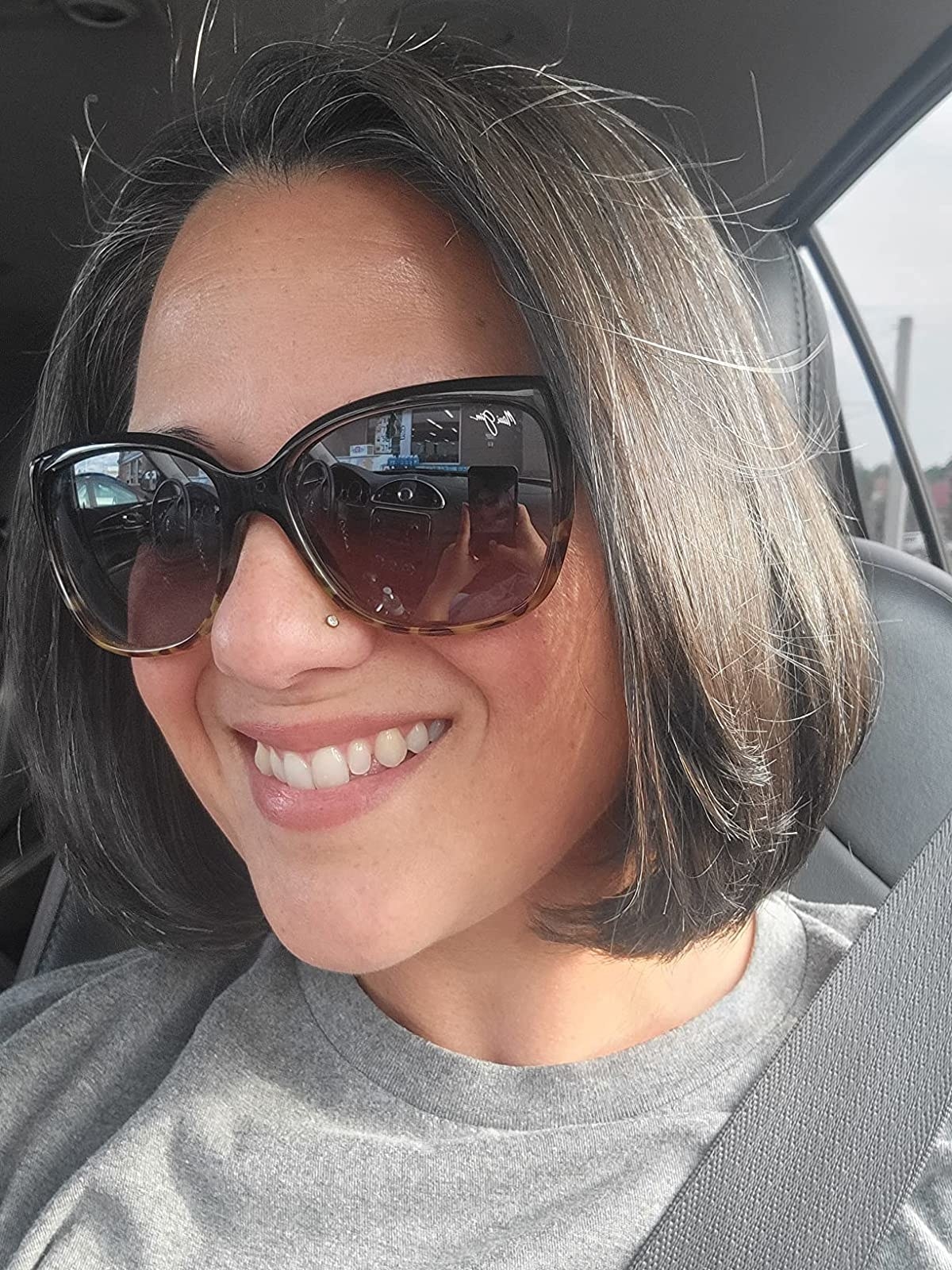 reviewers voluminous hair after using the Color Wow product