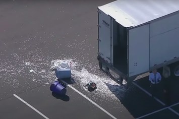 dime theft from truck trailer pictured
