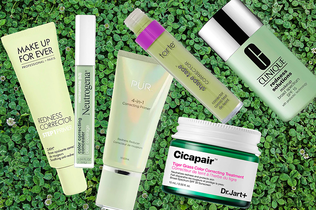 The Best Green Makeup Products To Combat Redness