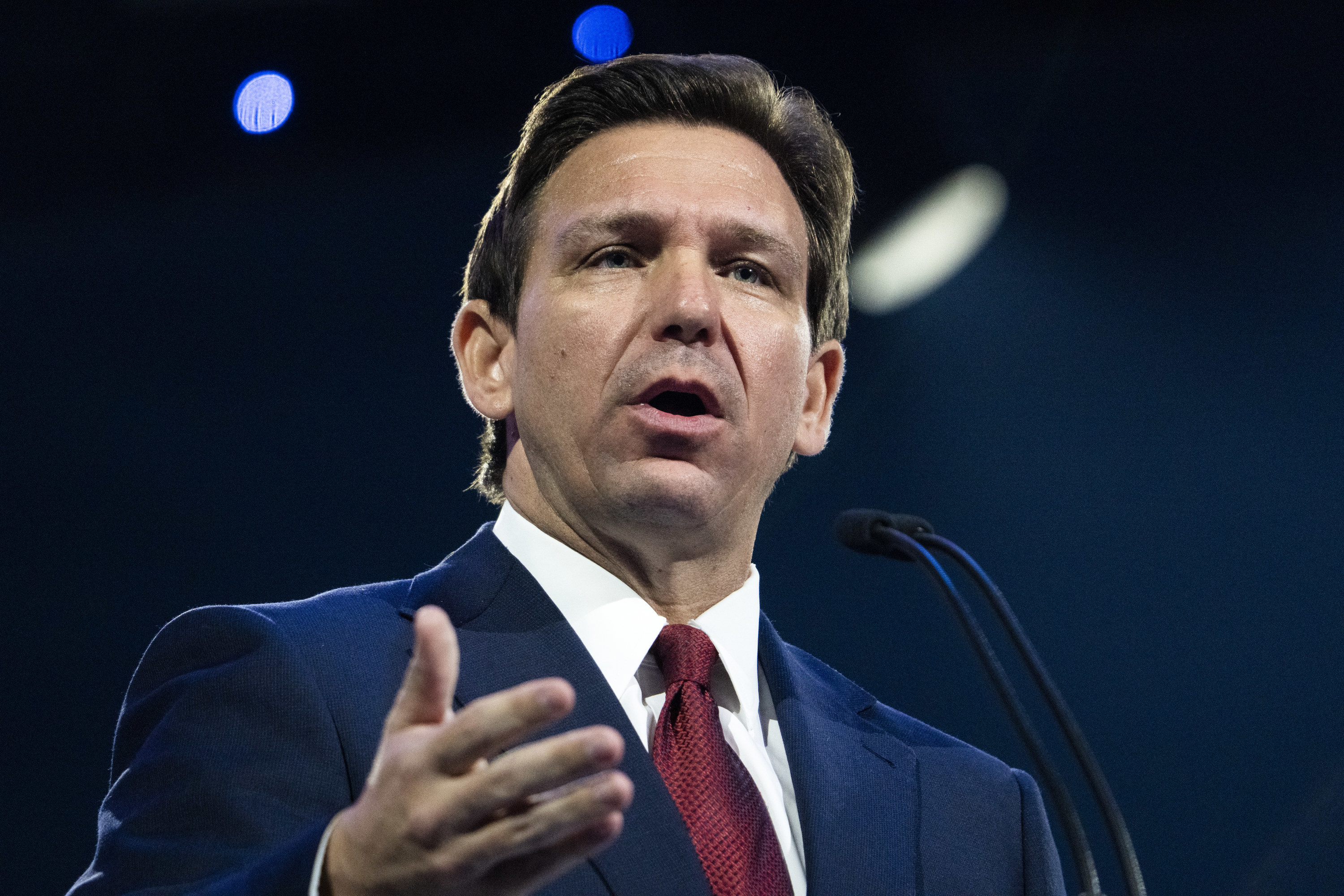 Pro-Trump Ad Attacks Ron DeSantis For Pudding Fingers Story