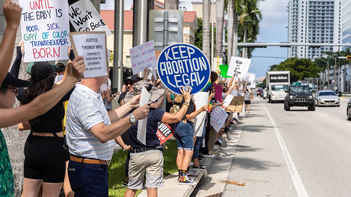 Florida governor Ron DeSantis signed a bill that bans abortions after six weeks and requires victims of incest and rape to provide proof for exception.