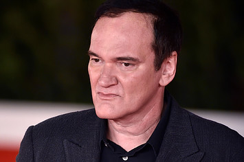 Quentin Tarantino is seen on the red carpet