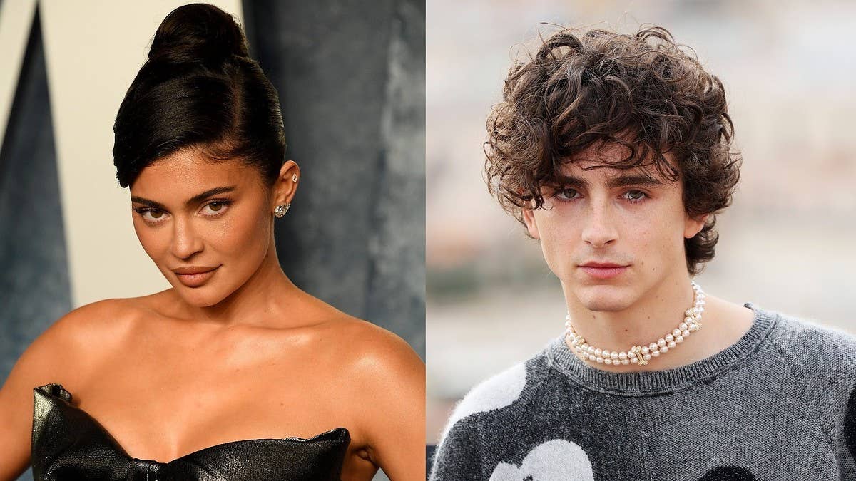 TMZ obtained photos of a black Range Rover SUV reportedly belonging to Kylie Jenner pulling up to the Los Angeles home of actor Timothée Chalamet.