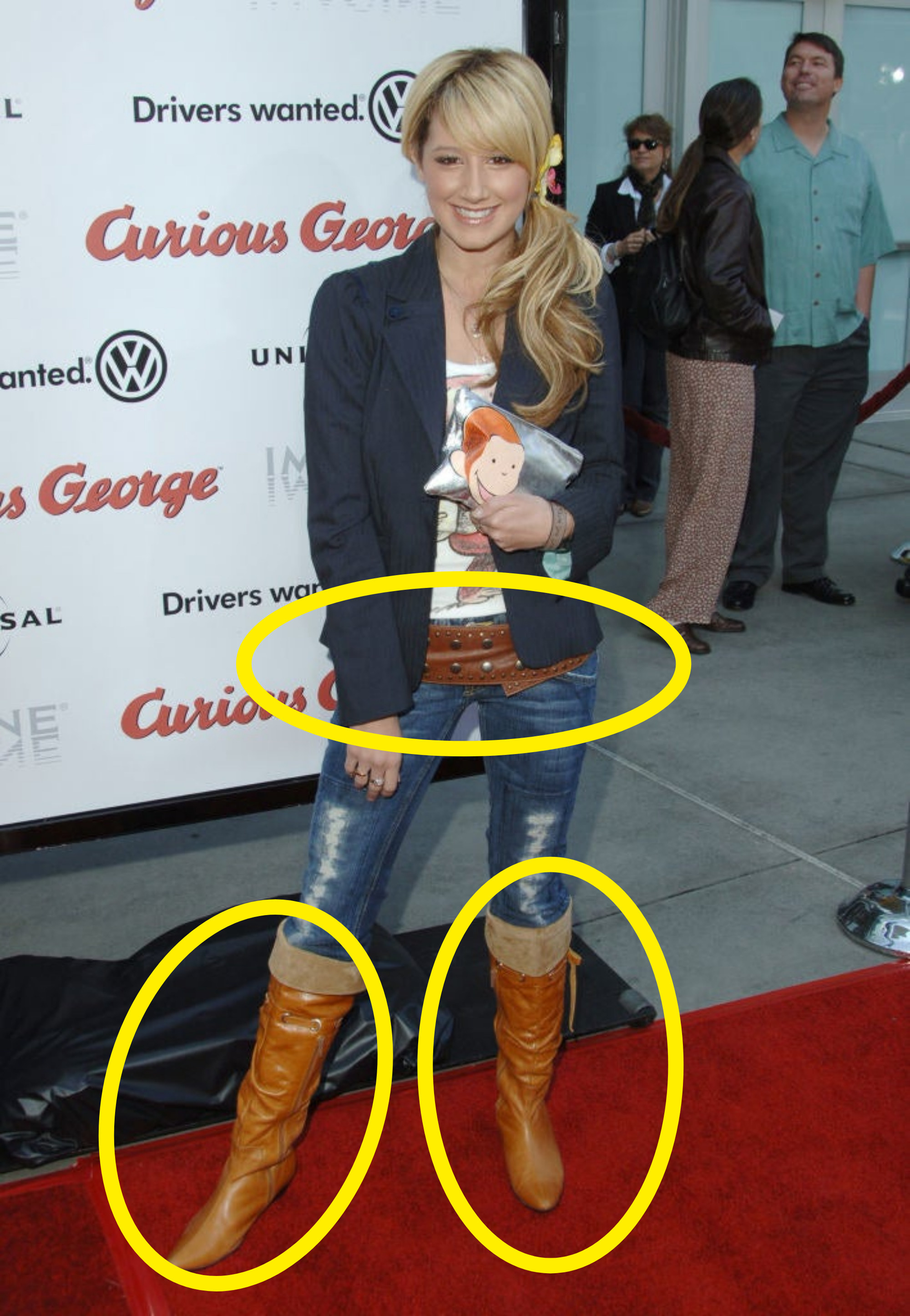 Ashley Tisdale on the red carpet