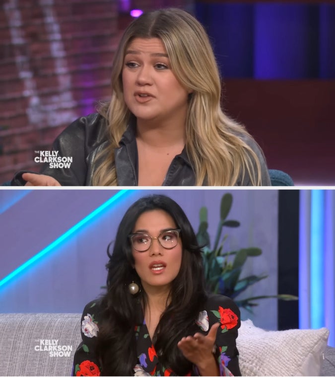 Kelly Clarkson and Ali Wong