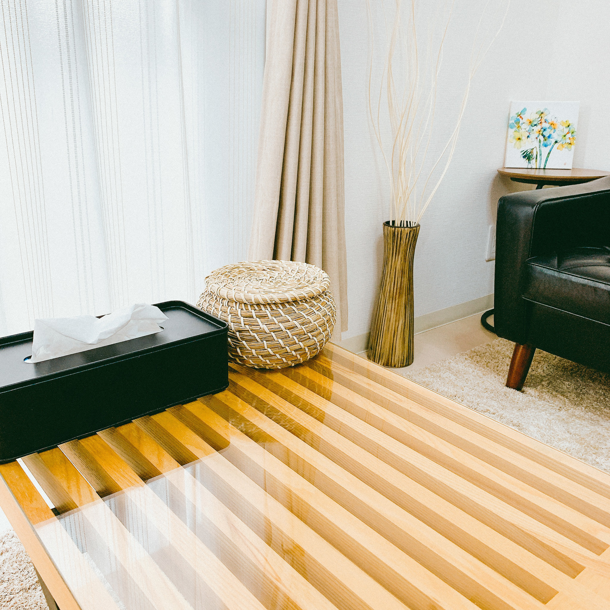 IKEAのオシャレ収納「FRYKEN フリーケンふた付きボックス3点セット シーグラス(水草)」