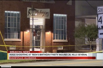 Shooting broke out at the  Mahogany’s Masterpiece dance studio in Dadesville, Alabama