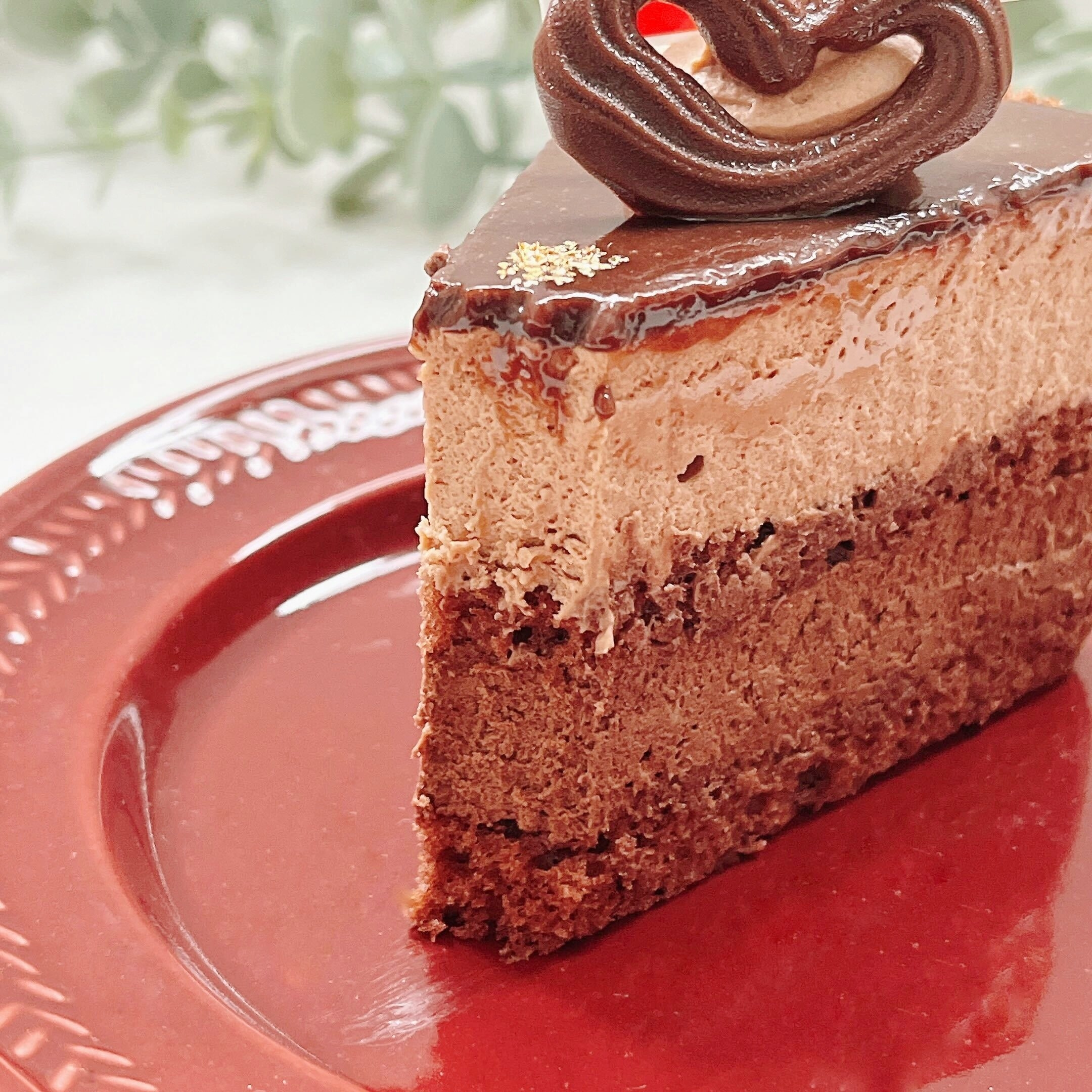 銀座コージーコーナーのオススメのケーキ「＜ガーナ＞リッチチョコケーキ」