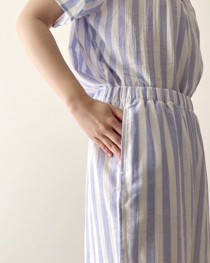 GU（ジーユー）のおすすめパジャマ「オーガニックコットンプルオーバーパジャマ」