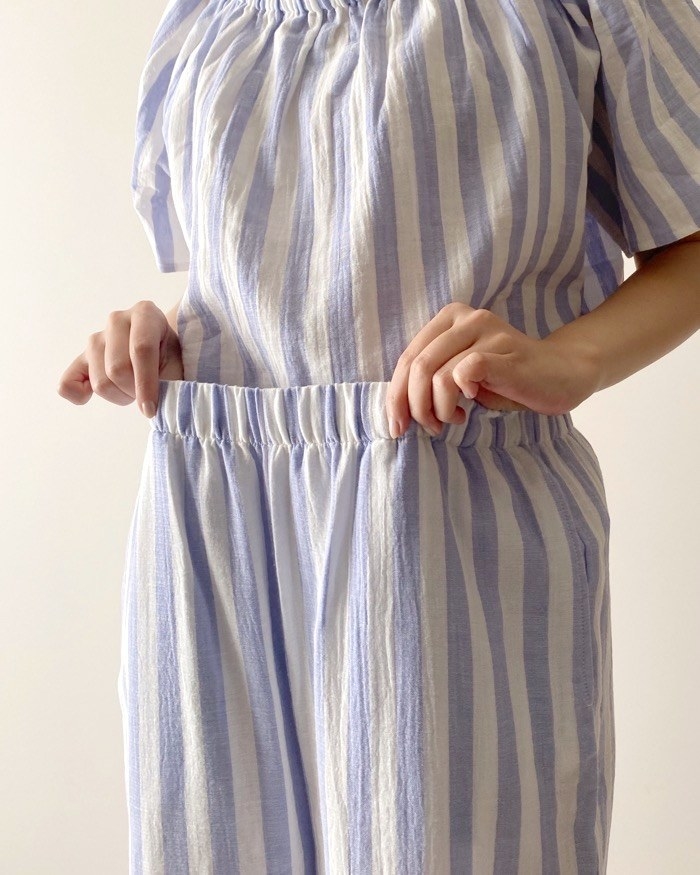 GU（ジーユー）のおすすめパジャマ「オーガニックコットンプルオーバーパジャマ」