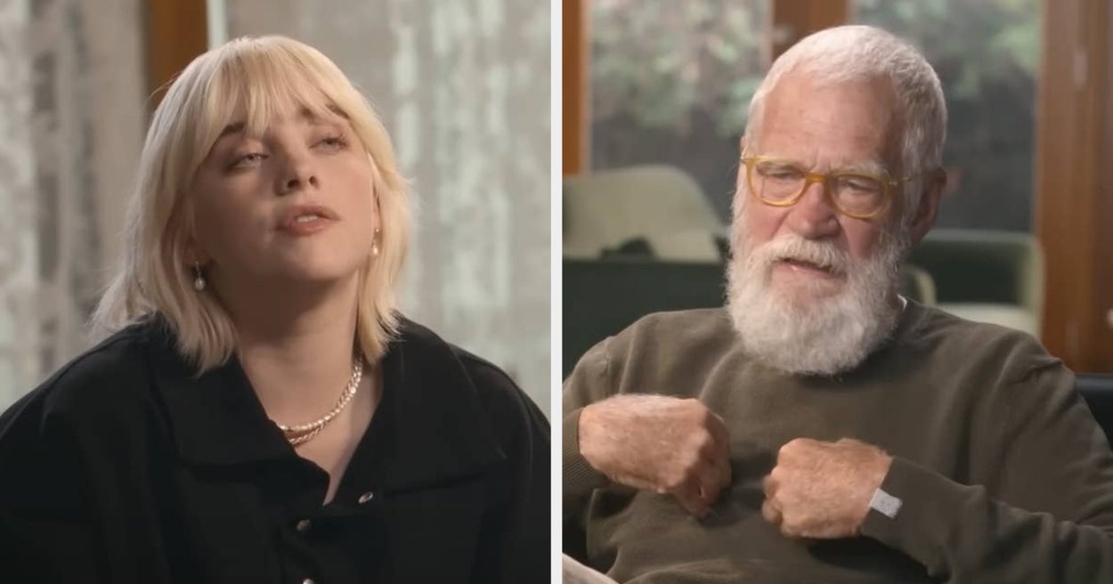 David Letterman Is Being Praised For The “Respectful”  Way He Spoke To Billie Eilish About Tourette Syndrome