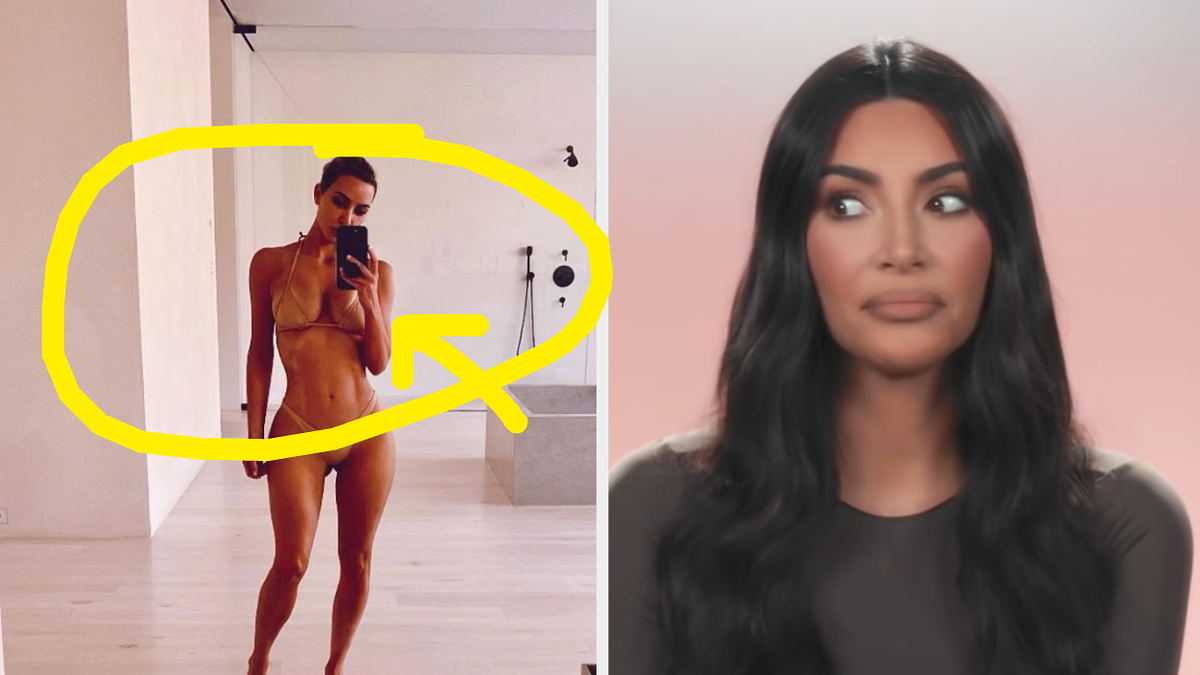 Kim Kardashian Accused Of Photoshopping Picture