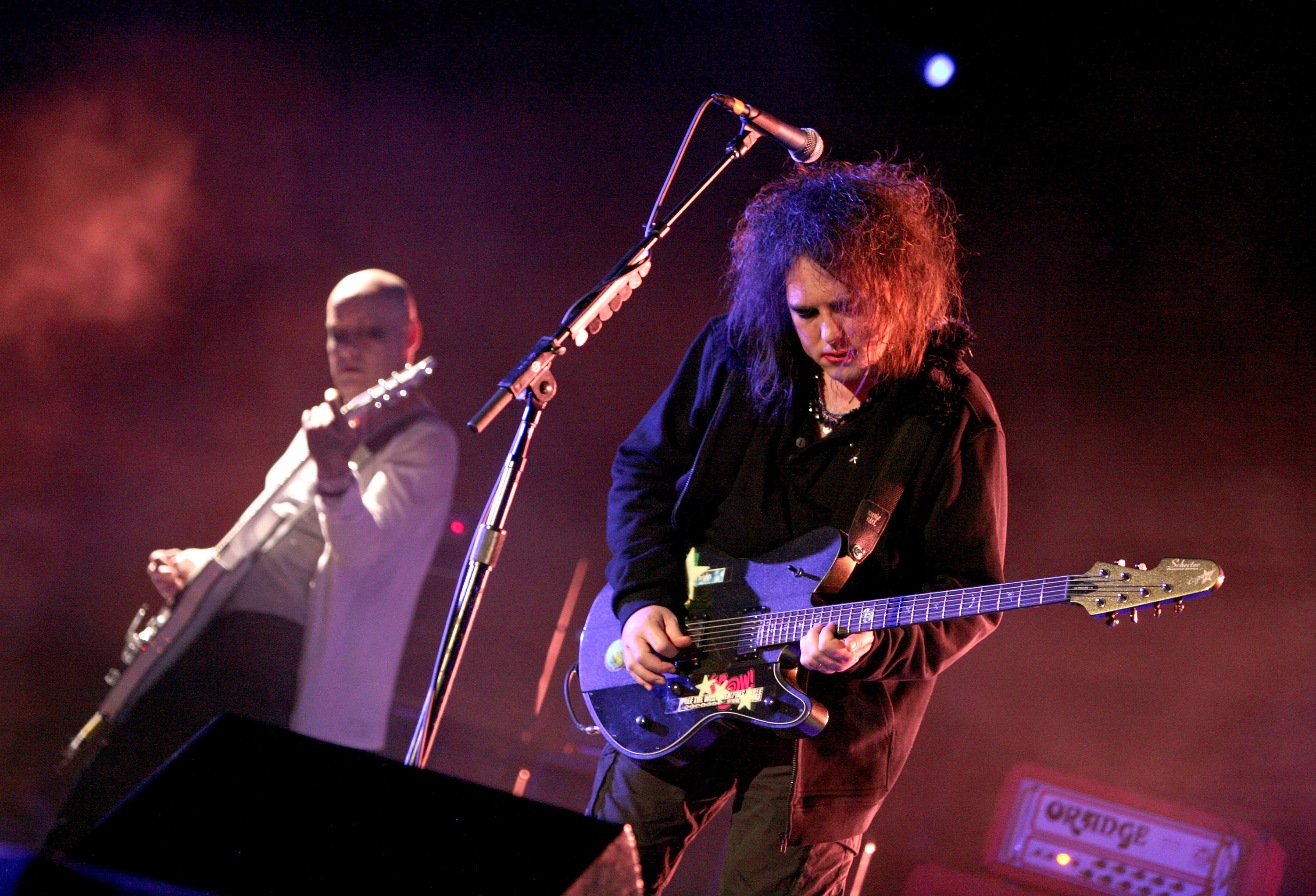 The Cure onstage