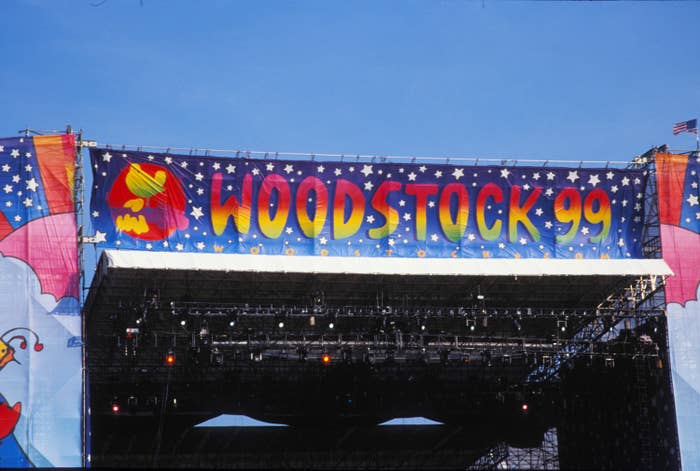 Woodstock 99 banner