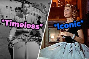 Roman Holiday and Rear Window