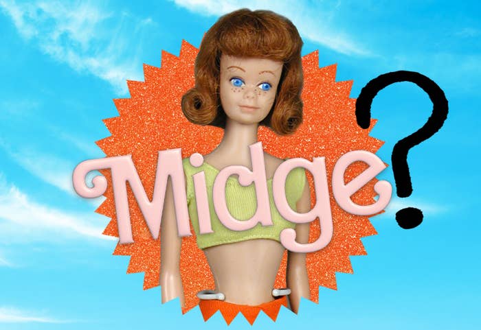 Barbie Alan Midge Doll Original 1960's Mattel Vintage Dolls