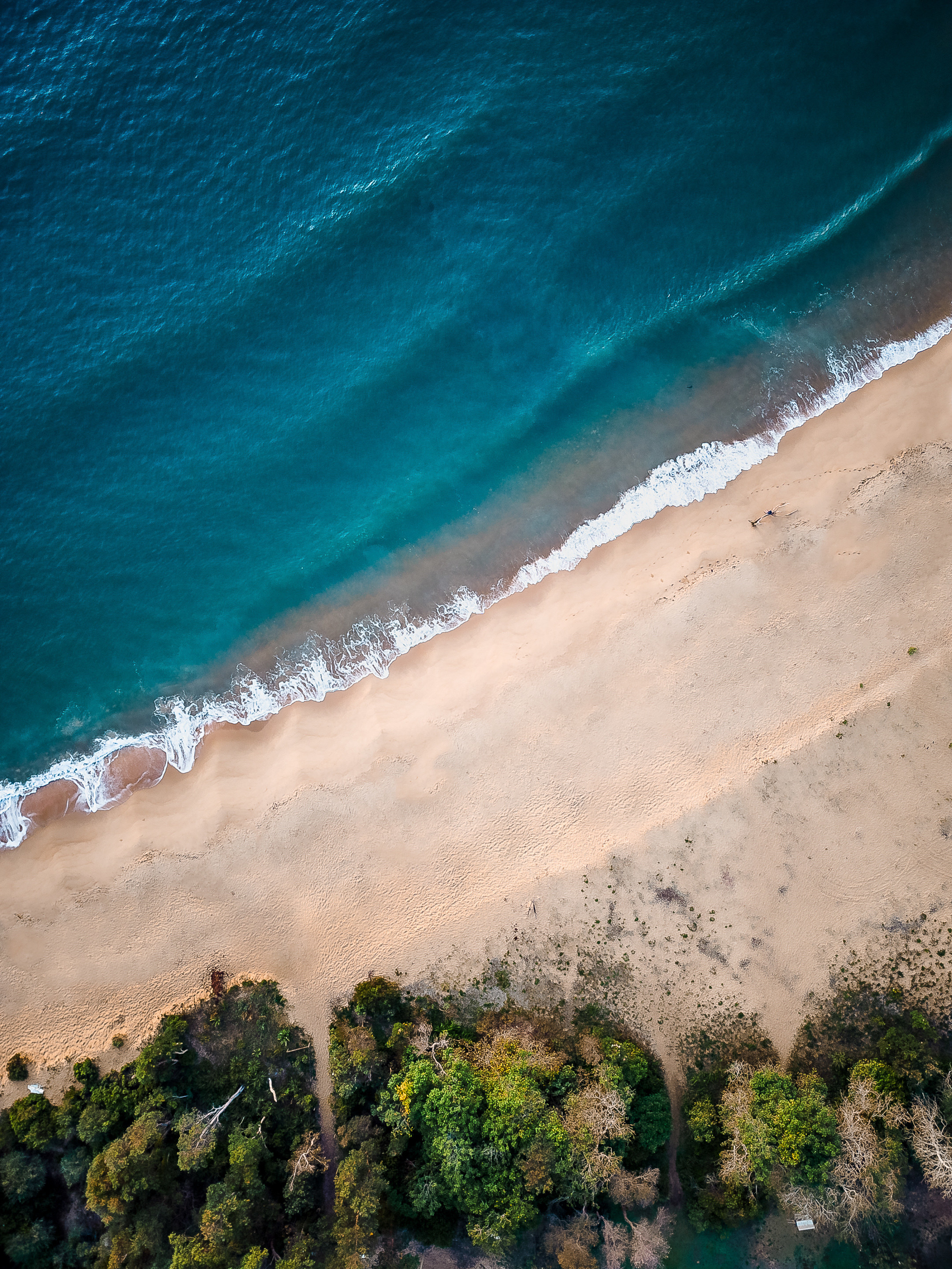 Drone photo of Australian beach