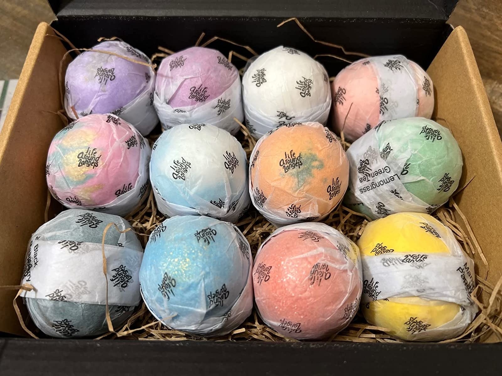 Reviewer image of the bath bombs