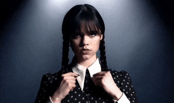 Jenna Ortega as Wednesday Addams